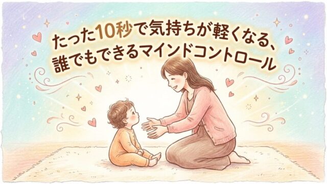 0円・10秒でできるママの感情コントロール